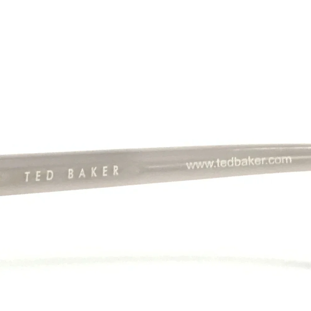 Ted Baker Eyeglasses Frames B827 EBO Revolver Black Gray Matte Clear 51-16-130
